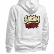 Hooded Jacket white - Graffiti    Klassische Sweatjacke mit Kapuze  Sweat-Qualität mit angerauter Innenseite  Doppellagige Kapuze mit Kordelzug  zwei Einschubtaschen   Necktape  Bündchen mit Elasthan  Farbe: white  Material: 80% Baumwolle, 20% Polyester, 280 g/m²