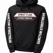 Sanctum Streetwear Hoodie - black