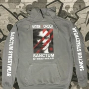 Sanctum Streetwear Hoodie Noise // Order - dark-grey