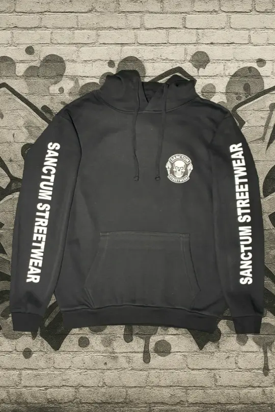 Hoodie black - Skull MC