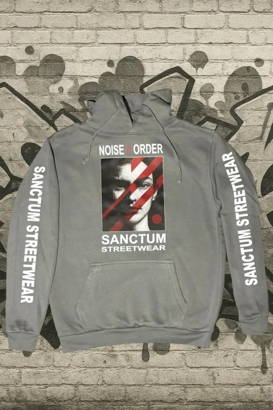 Hoodie dark-grey - Noise // Order