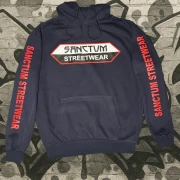 Hoodie navy    Klassischer Kapuzensweater  Sweat-Qualität mit angerauter Innenseite  Doppellagige Kapuze mit Kordelzug  Kängurutasche  Necktape  Bündchen mit Elasthan  Farbe: navy  Material: 80% Baumwolle, 20% Polyester, 280 g/m²