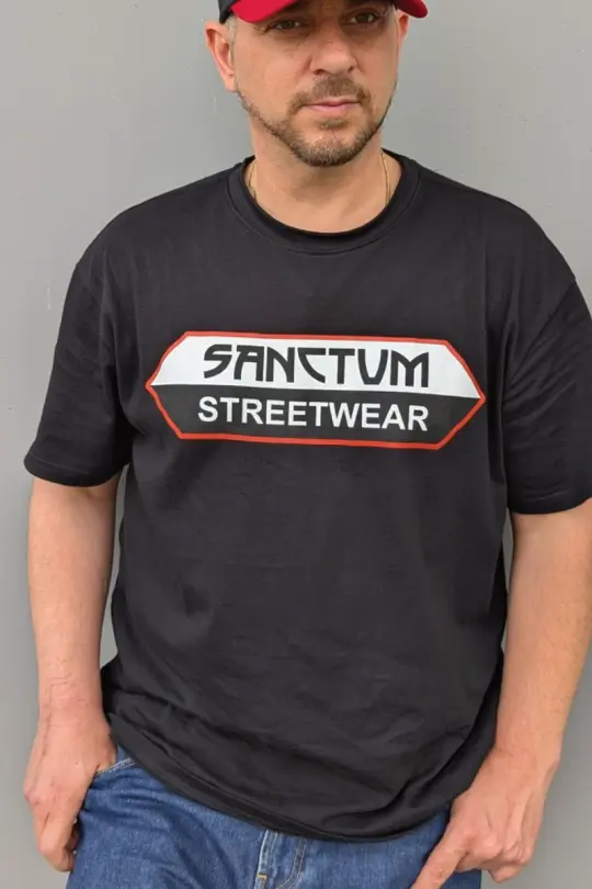 Oversized T-Shirt black - Big Logo