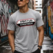 Sanctum Streetwear T-Shirt - grey-heather    Dieses Rundhals T-Shirt überzeugt durch seinen zeitlosen Schnitt und dem hohen Tragekomfort.  Klassischer Rundhalsausschnitt  Single Jersey  Farbe: grey-heather  Material: 100% Baumwolle 180 g/m²