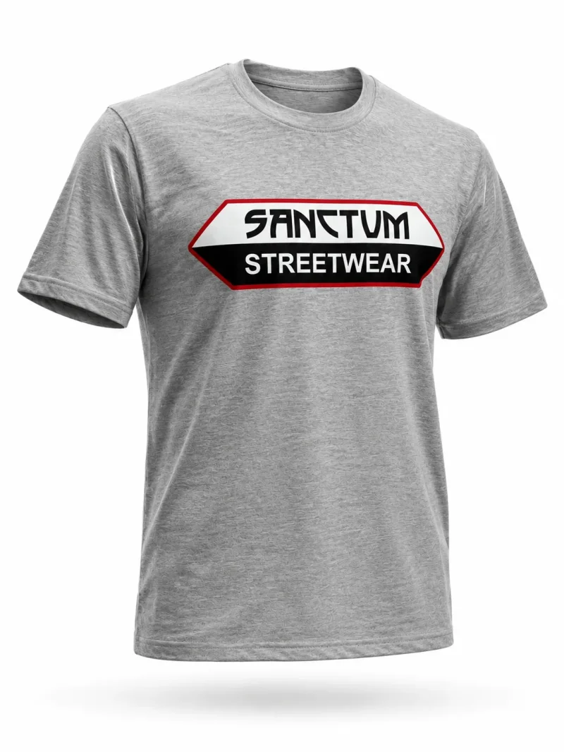 Sanctum Streetwear T-Shirt - grey-heather    Dieses Rundhals T-Shirt überzeugt durch seinen zeitlosen Schnitt und dem hohen Tragekomfort.  Klassischer Rundhalsausschnitt  Single Jersey  Farbe: grey-heather  Material: 100% Baumwolle 180 g/m²