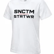 Sanctum Streetwear T-Shirt No vowels - white    Dieses Rundhals T-Shirt überzeugt durch seinen zeitlosen Schnitt und dem hohen Tragekomfort.  Klassischer Rundhalsausschnitt  Single Jersey  Farbe: white  Material: 100% Baumwolle 180 g/m²