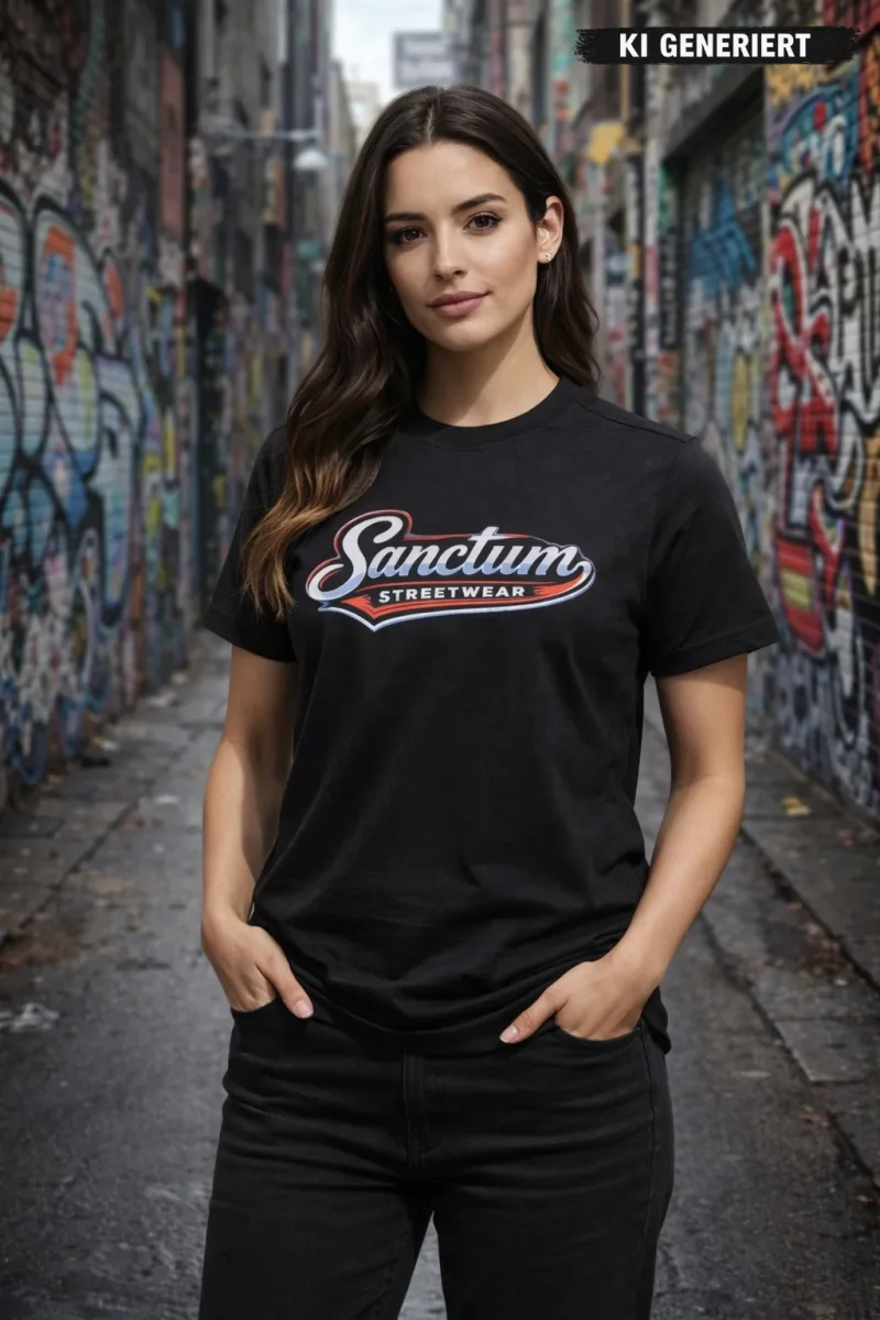 Sanctum Streetwear T-Shirt Vintage - black    Dieses Rundhals T-Shirt überzeugt durch seinen zeitlosen Schnitt und dem hohen Tragekomfort.  Klassischer Rundhalsausschnitt  Single Jersey  Farbe: black  Material: 100% Baumwolle 180 g/m²