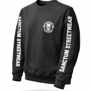 Sanctum Streetwear Sweatshirt Skull MC - black