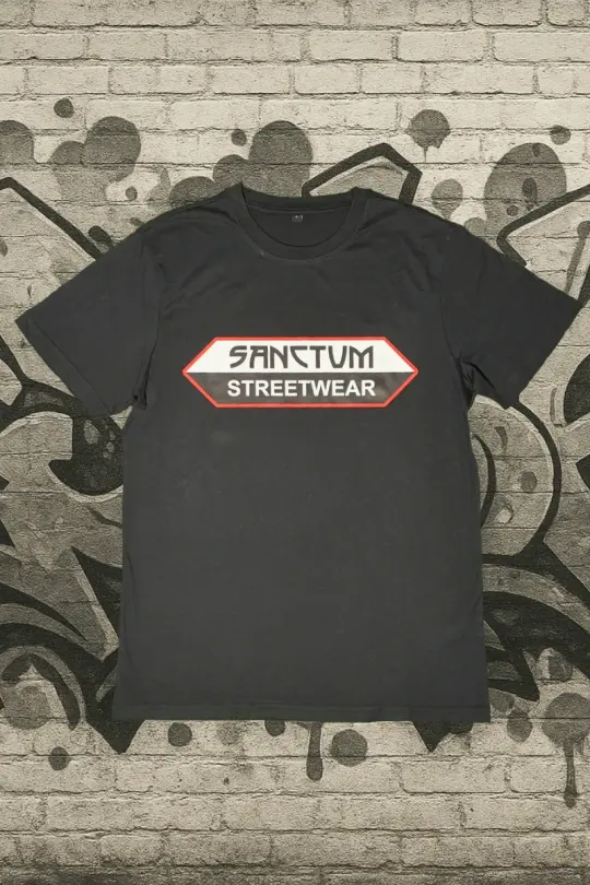 T-Shirt Round-Neck black - Big Logo