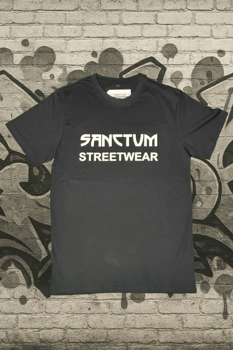 Sanctum Streetwear T-Shirt Frameless - black