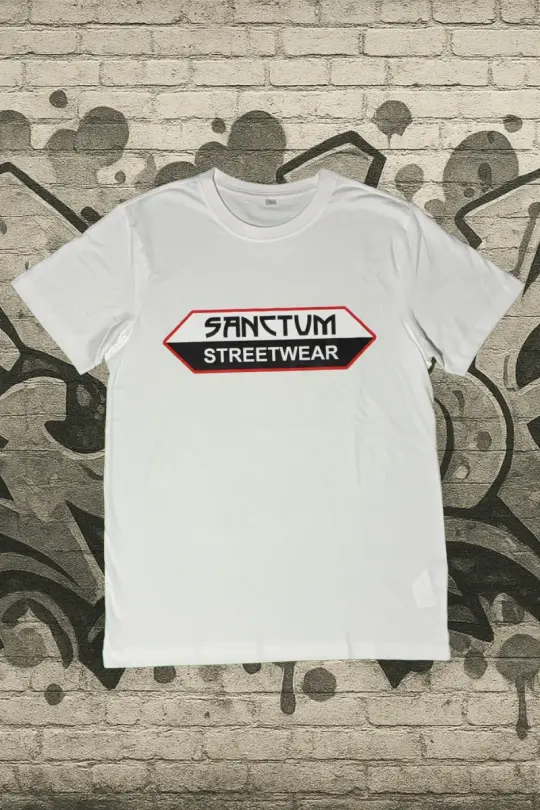 T-Shirt Round-Neck white - Big Logo