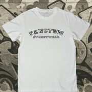 Sanctum Streetwear T-Shirt College Style - white