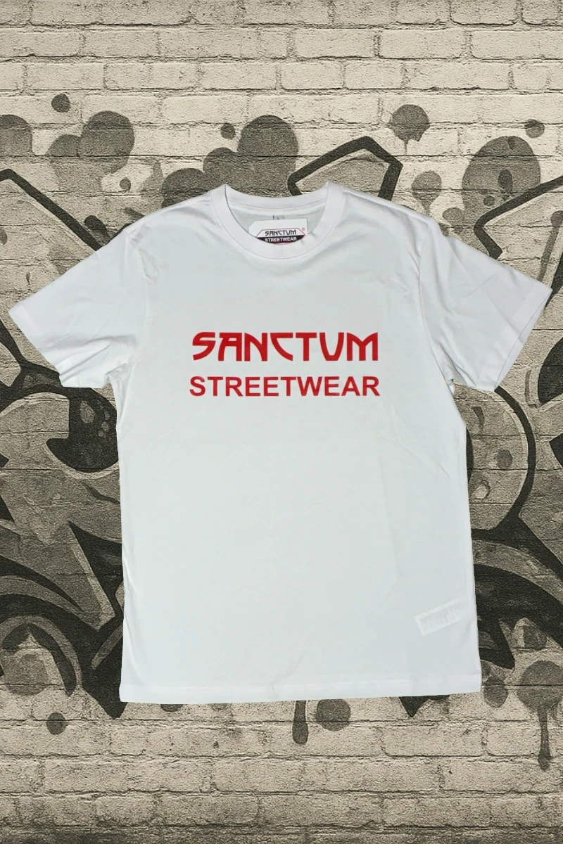 Sanctum Streetwear T-Shirt Frameless - white